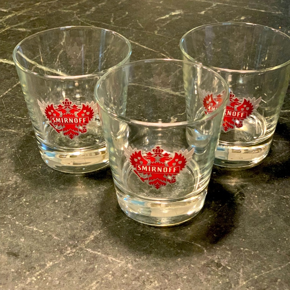 SMIRNOFF | Set of 3 | Vodka Heavy Base Tumblers
